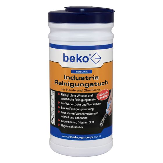 beko Industrie-Reinigungstuch TecLine, 20x25cm, 80 Tücher