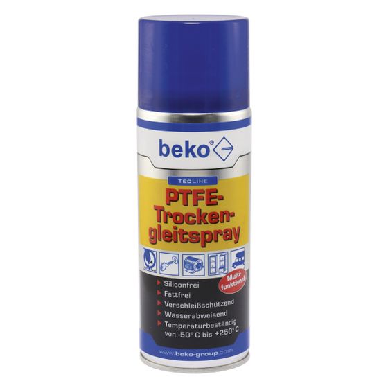 beko  Trockengleitspray TecLine PTFE, 400ml, -50 bis +250 Grad C, 2986400