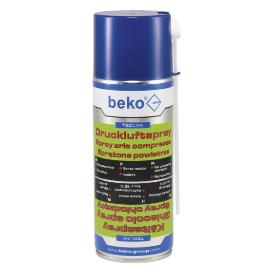 beko  Druckluft-/Kältespray TecLine 2962400, 400ml, 0 Grad C bis +40 Grad C