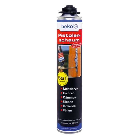 beko Pistolenschaum, 750ml, B2-Qualität, 55l