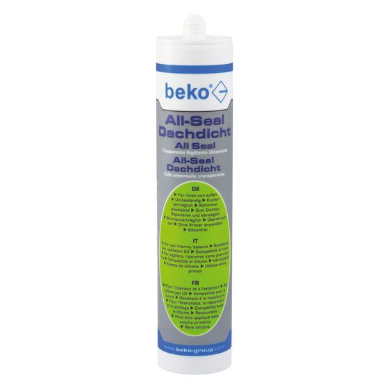 beko  Dichtstoff All-Seal, 300ml, Synthesekautschuk, kristallklar, 23330001
