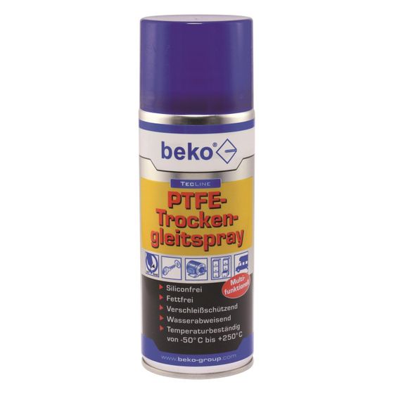 beko  Trockengleitspray TecLine PTFE, 400ml, -50 bis +250 Grad C, 2986400