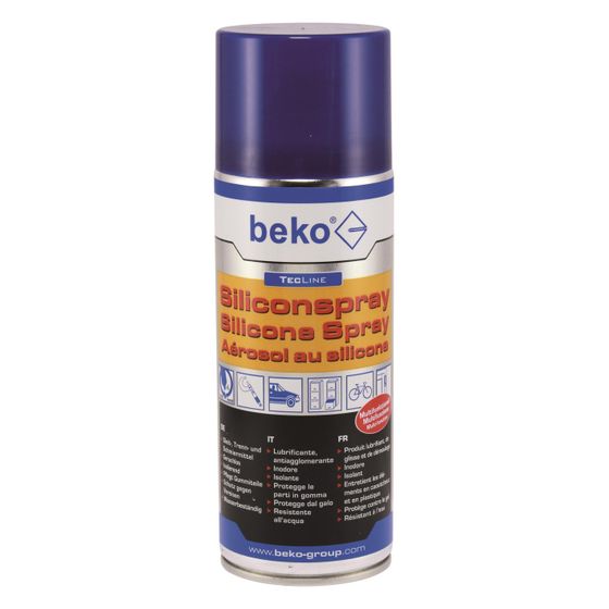 beko  Siliconspray TecLine 2984400, 400ml, -50 bis +250 Grad C, transparent