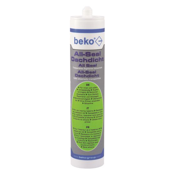 beko  Dichtstoff All-Seal, 300ml, Synthesekautschuk, kristallklar, 23330001
