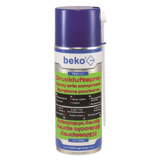 beko  Druckluft-/Kältespray TecLine 2962400, 400ml, 0 Grad C bis +40 Grad C