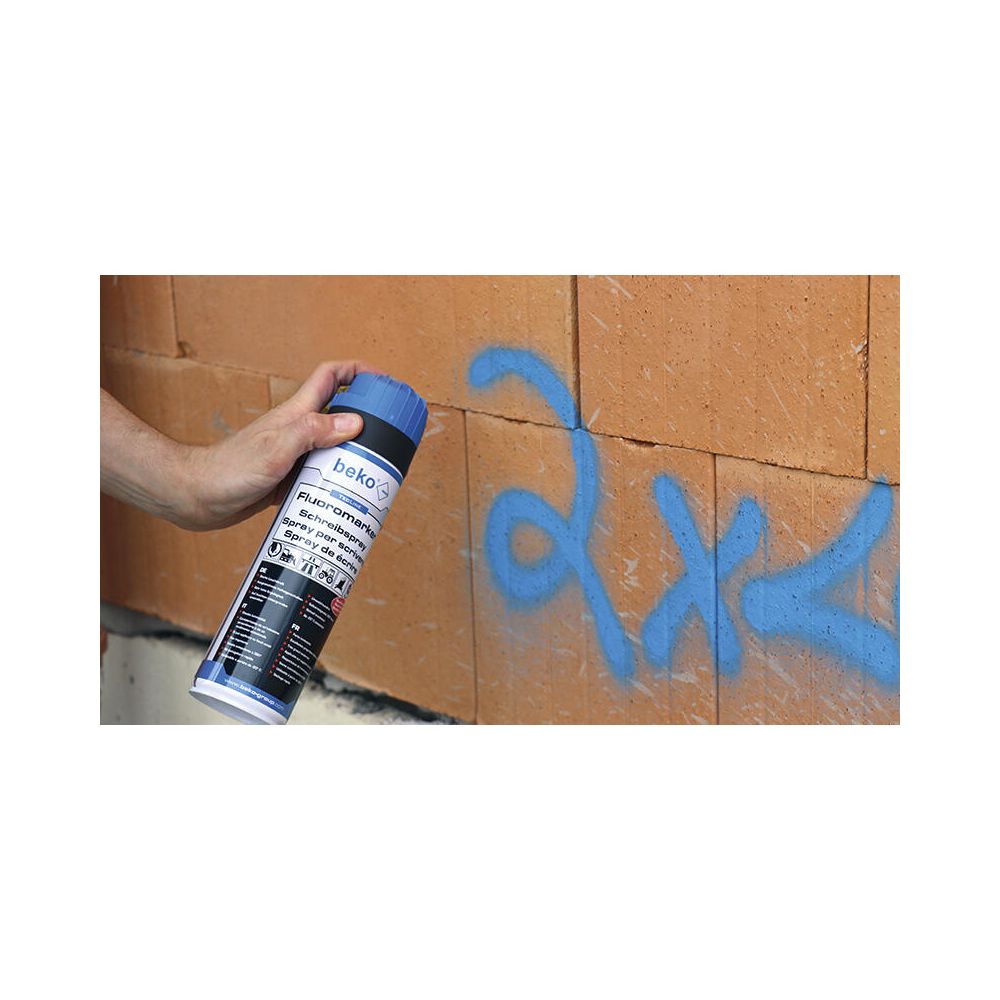 beko  Schreibspray TecLine Fluoromarker, 500ml, Leuchtpink, 29419500... BEKO-29419500 4036421294120 (Abb. 4)