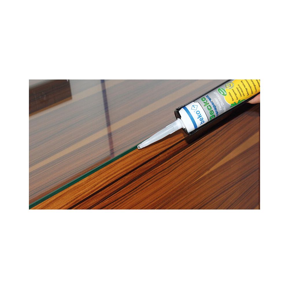 beko  Kleb-/Dichtstoff Gecko 290ml, 290ml, Transparent, 2453100... BEKO-2453100 4036421245139 (Abb. 2)