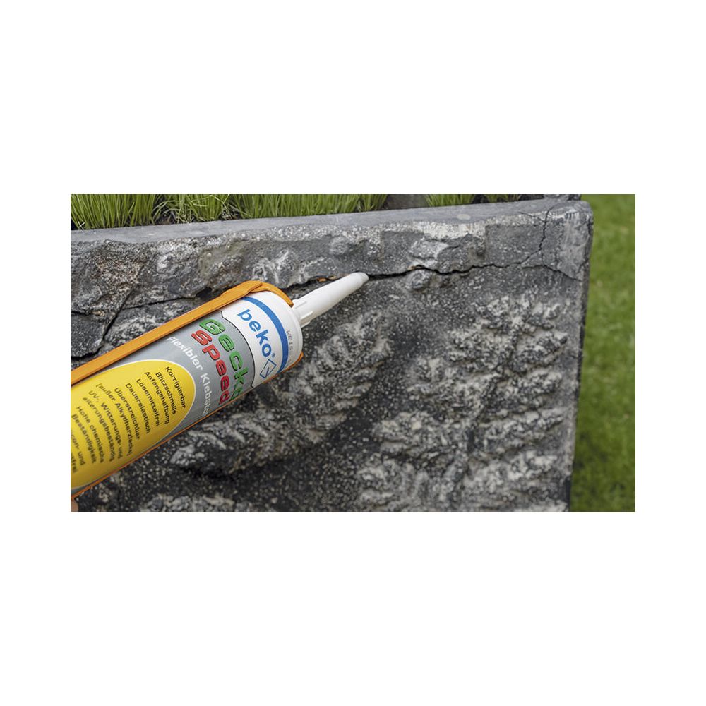 beko  Hybridklebstoff Gecko Speed 2472901, 310ml, Weiß... BEKO-2472901 4036421247010 (Abb. 4)