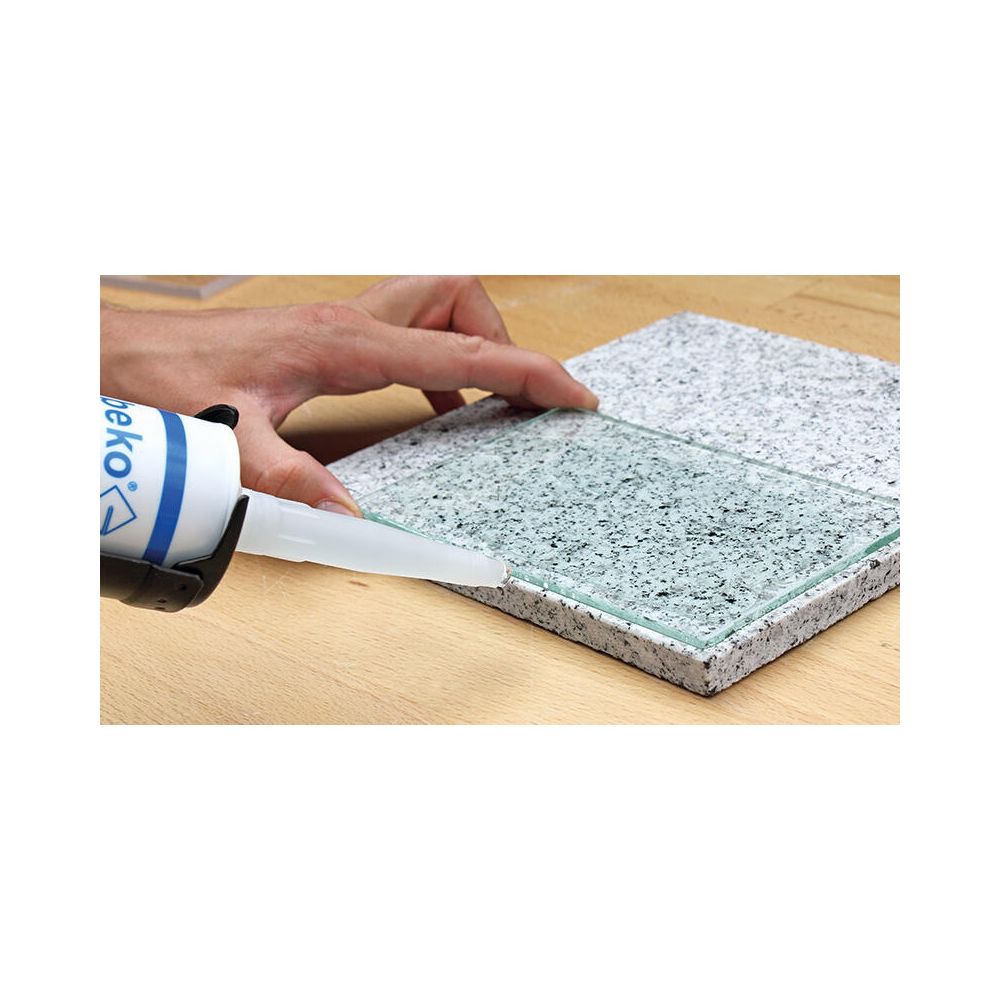beko  Kleb-/Dichtstoff Gecko 290ml, 290ml, Transparent, 2453100... BEKO-2453100 4036421245139 (Abb. 4)