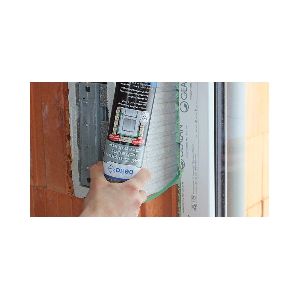 beko  2-K Zargenschaum PREMIUM 280400, 400ml, Polyurethan-Prepolymer... BEKO-280400 4036421280055 (Abb. 2)