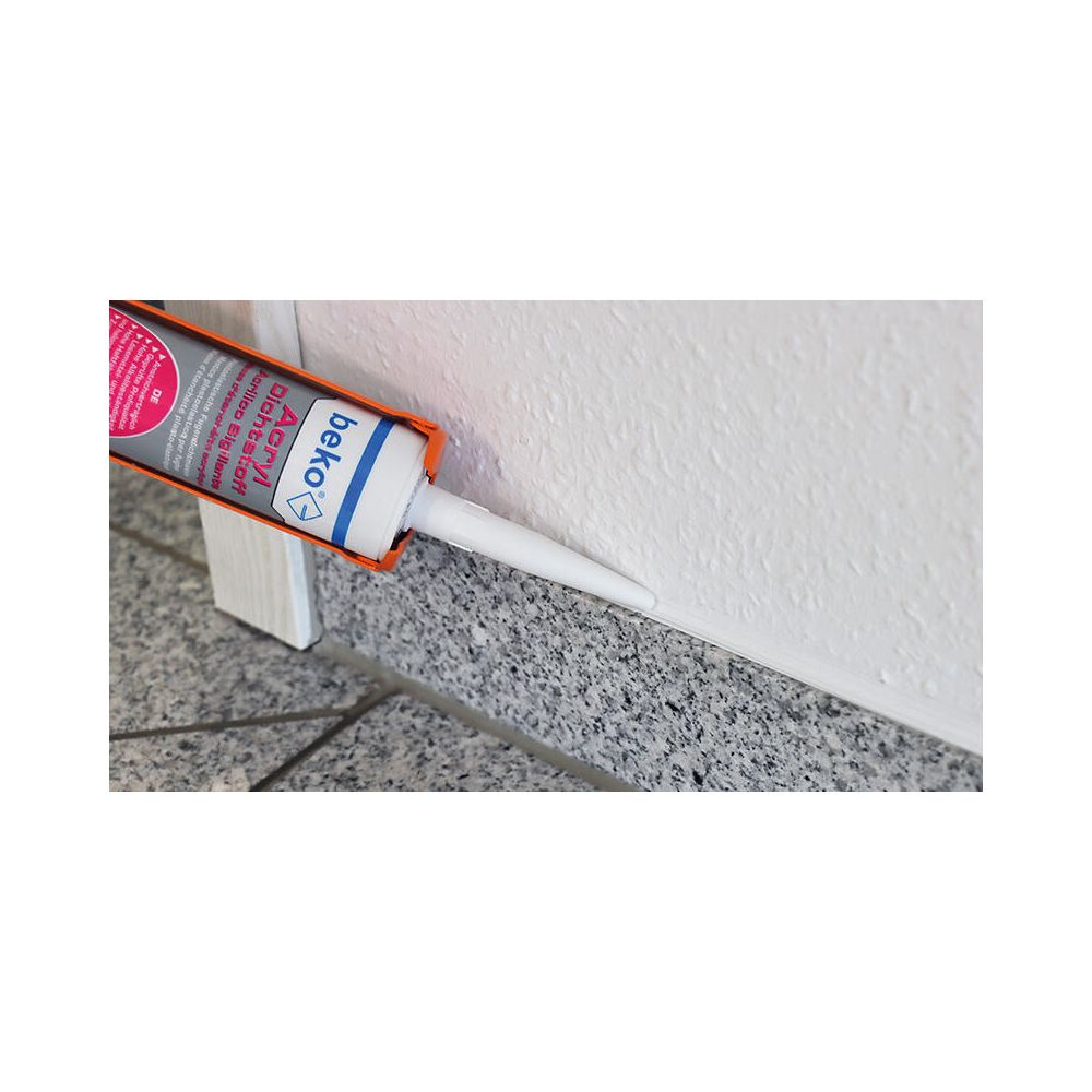 beko Acryl-Dichtstoff, 310ml, Weiß... BEKO-230 300 4036421230012 (Abb. 2)