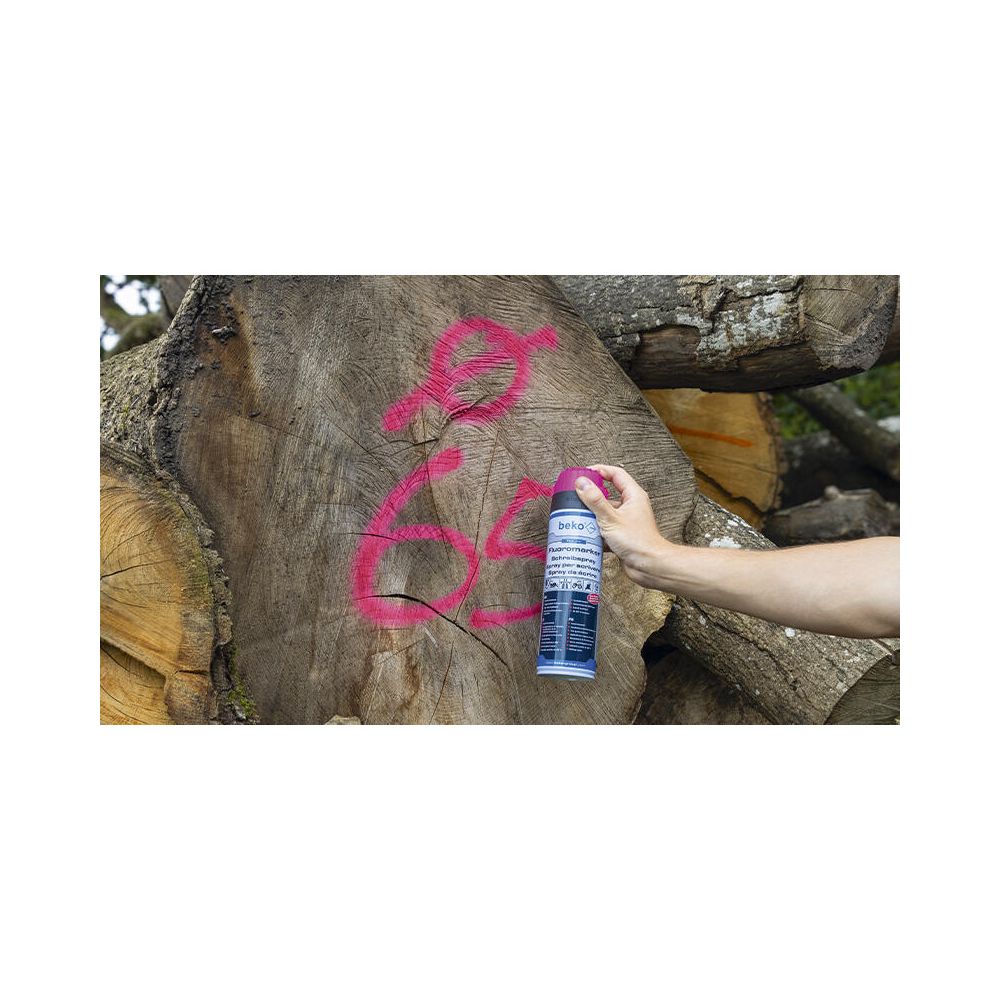 beko  Schreibspray TecLine Fluoromarker, 500ml, Leuchtpink, 29419500... BEKO-29419500 4036421294120 (Abb. 2)