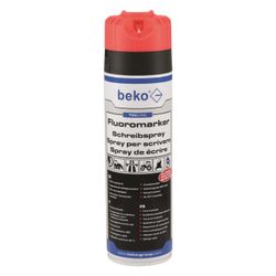 beko  Schreibspray TecLine Fluoromarker, 500ml, Leuchtrot... BEKO-29459500 4036421294168 (Abb. 1)
