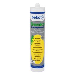 beko  Kleb-/Dichtstoff Gecko 290ml, 290ml, Transparent, 2453100... BEKO-2453100 4036421245139 (Abb. 1)