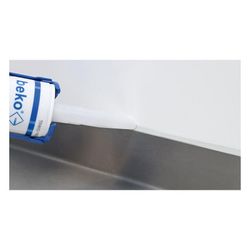 beko  Bau-Silicon bekosil neutral, 310ml, Siliconkautschuk, Transparent, 22201... BEKO-22201 4036421222017 (Abb. 1)