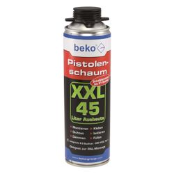 beko  Pistolenschaum XXL, 500ml, 45l Ausbeute, 1-Komponenten Polyurethanschaum, Beige, 280... BEKO-280545 4036421280185 (Abb. 1)
