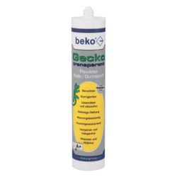 beko  Kleb-/Dichtstoff Gecko 290ml, 290ml, Transparent, 2453100... BEKO-2453100 4036421245139 (Abb. 1)