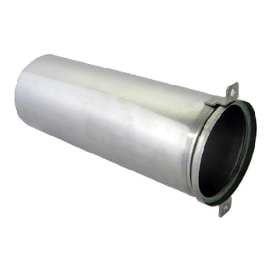 Bertrams Stutzen EWR für Grundelement 90 Grad DN 110 330mm lang