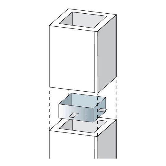 Bertrams Camino-Fix Edelstahlverbinder Innenmaß 270x270mm