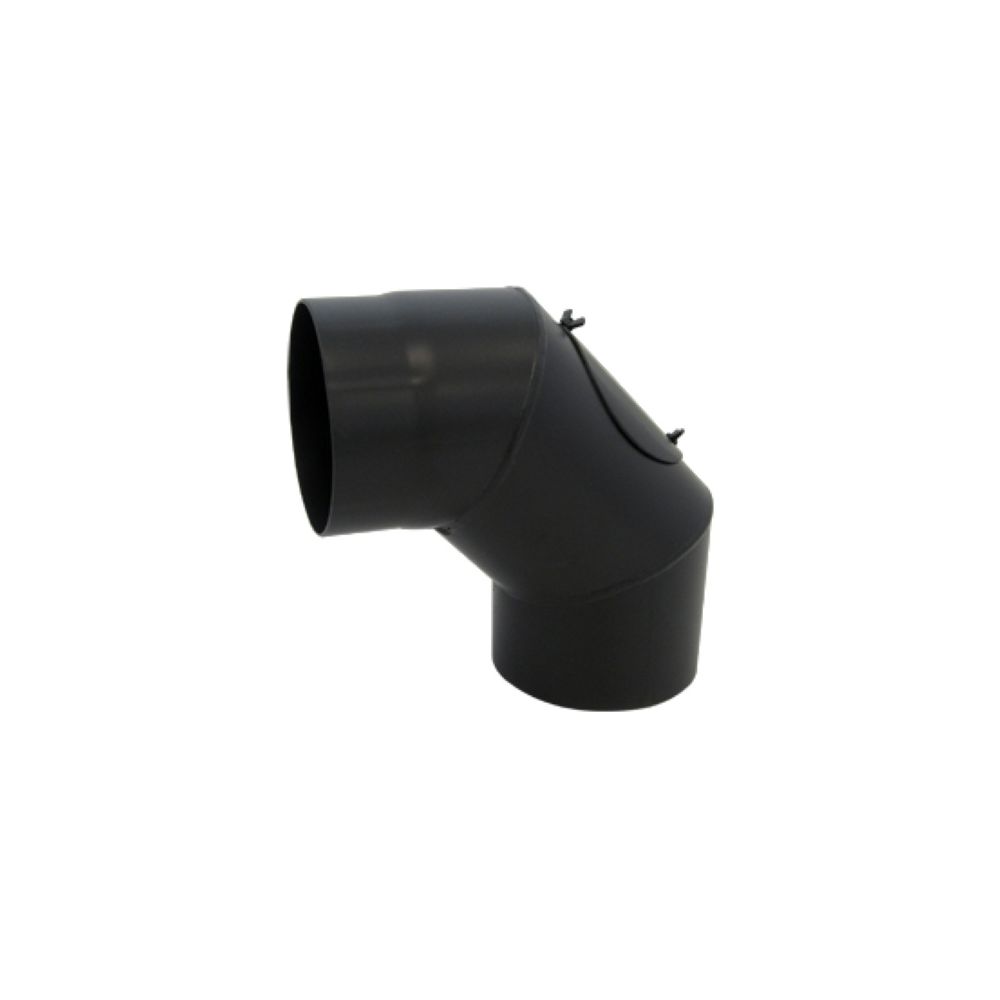 Bertrams Bogen ST-Pu 90 Grad DN 225 Form ZM aus Stahlblech 2mm pulverbeschichte... BERTRAMS-08SBRV90-225L 4250112311167 (Abb. 1)