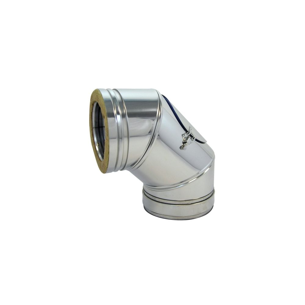 Bertrams Segmentbogen DW-D 90 Grad DN 500 mit Reinigungsöffnung und Klemmband... BERTRAMS-25SB90-D500 4250112348125 (Abb. 1)