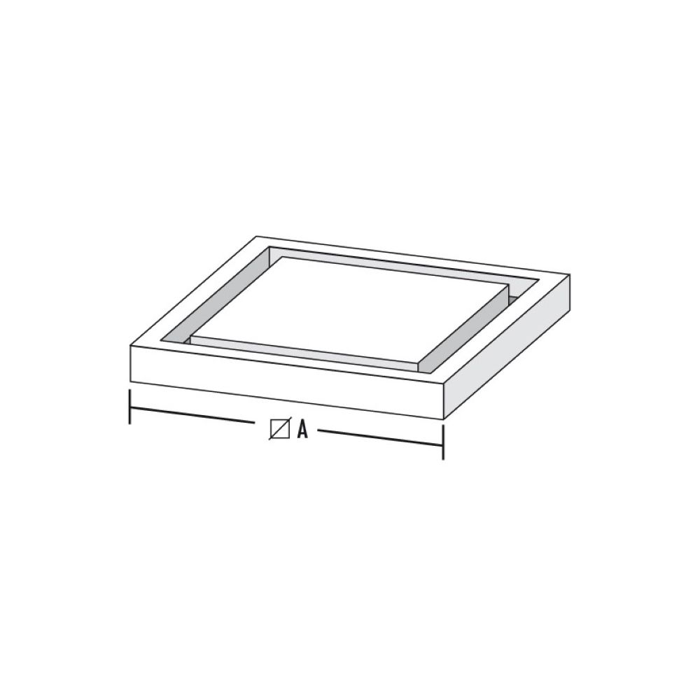 Bertrams Camino-Fix Fußplatte Innenmaß 270x270mm... BERTRAMS-02FP27 4250112323948 (Abb. 1)