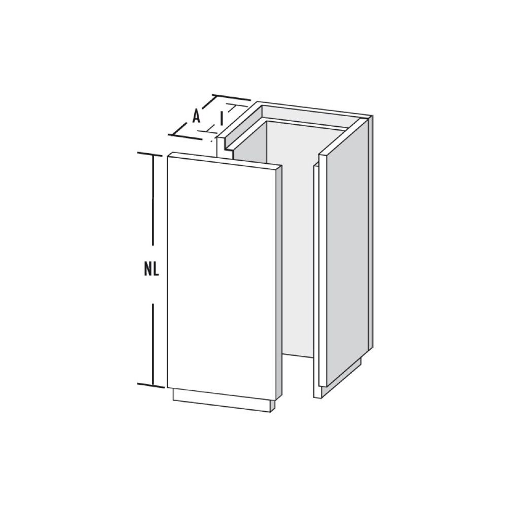 Bertrams Camino-Fix Leichtbauschacht NL1200 Innenmaß 220x220mm Außenmaß 300x300m... BERTRAMS-02SLO1200-22 4250112367164 (Abb. 1)