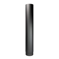 Bertrams Camino Rohr 1000mm DN 150 mit Tür, Schwarz aus 2mm Stahlblech, senothe... BERTRAMS-05RL1000-150T 4250112306897 (Abb. 1)