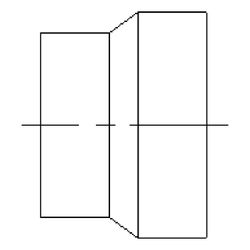 Bertrams Reduzierstück EWR DN 150 eng DN 140 weit... BERTRAMS-21RS150-140 4250112329476 (Abb. 1)