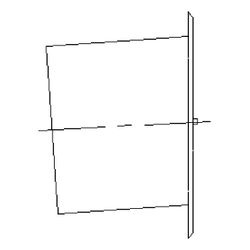 Bertrams Reinigungstür mit Stutzen EWR Größe 1 140x200mm... BERTRAMS-21TV1 4250112333077 (Abb. 1)