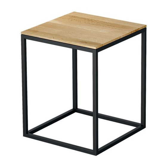 Bette Lux Shape Hocker Weiß Feinstruktur matt 350x350x430mm GT-Stahl
