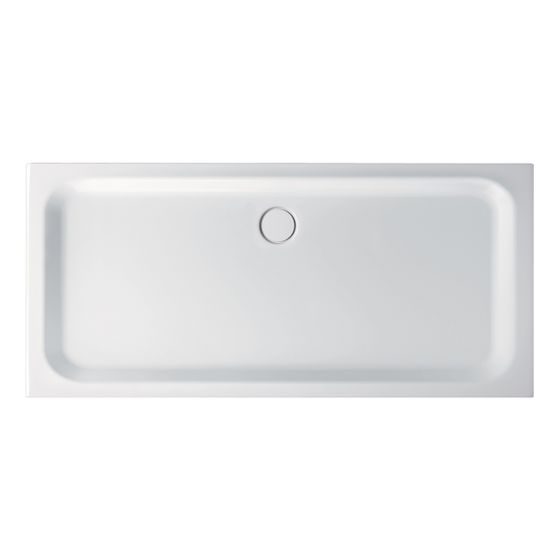 Bette Supra Duschwanne Manhattan 1700x800x65/30mm BetteGlasur Plus Rechteck Unterbau GT-Stahl