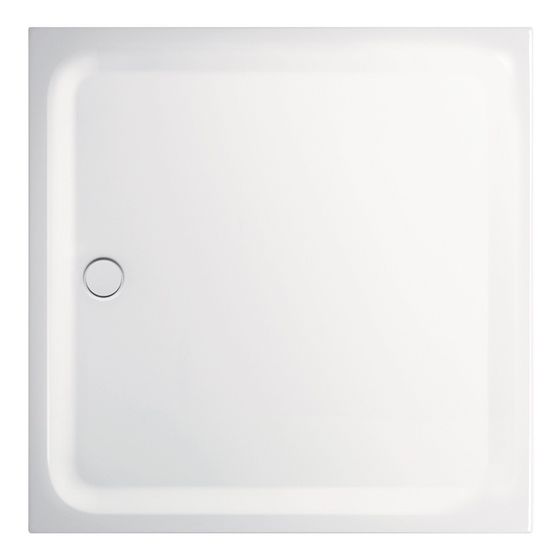 Bette Ultra Duschwanne Ägäis 1400x1400x35/30mm BetteGlasur Plus Rechteck GT-Stahl