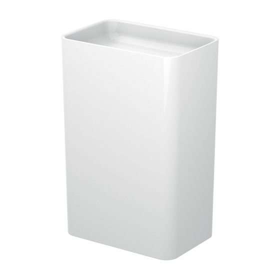 Bette Art Monolith Waschtisch Cashmere 600x400x100/900mm Rechteck Unterbau GT-Stahl