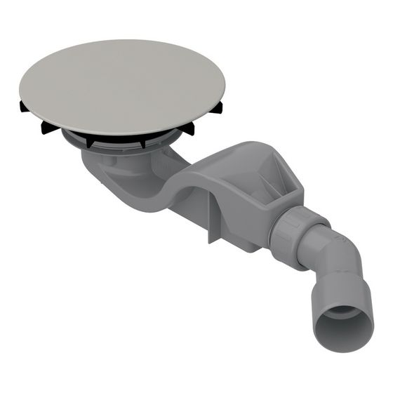 Bette BetteAir 50 Ab- und Überlauf für Duschwanne Duschfläche Silver BetteAntirutsch Pro Zubehör GT-Stahl