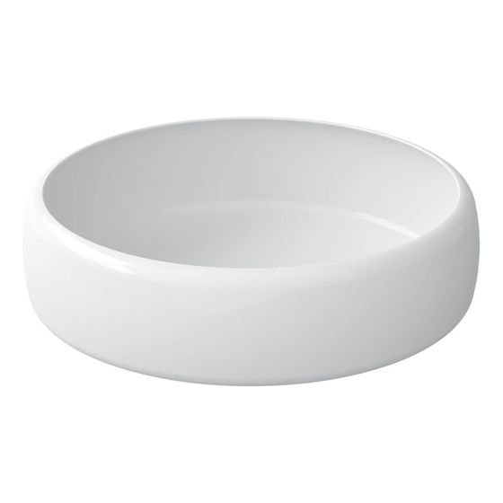 Bette Curve Schale Waschtisch Rund Coffee 420x420x115/115mm GT-Stahl