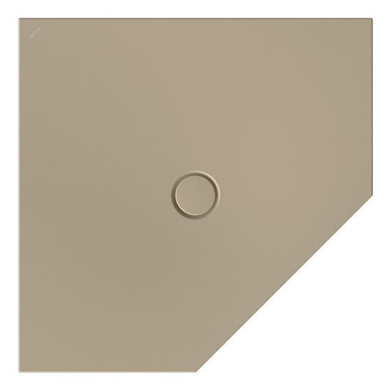 Bette Floor Caro Duschfläche Fünfeck Hazel 1000x1000x30/30mm GT-Stahl