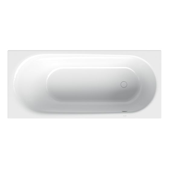 Bette Comodo Badewanne Jasmin 1700x800x450/20mm Fußende rechts seitl. Überl. vorne 1-Sitzer Rechteck Unterbau GT-Stahl