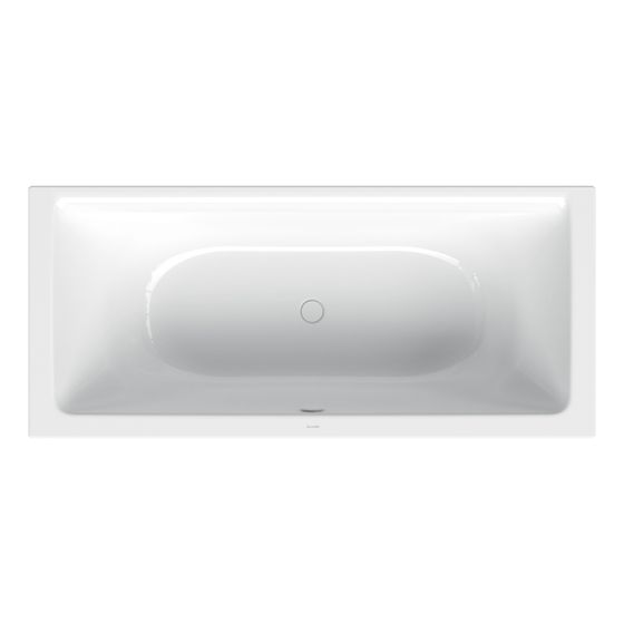 Bette Free Badewanne Natura 1800x800x450/30mm 2-Sitzer BetteGlasur Plus Rechteck GT-Stahl