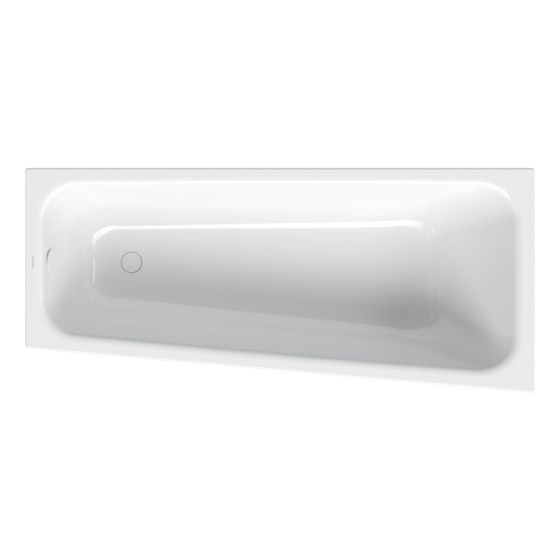 Bette Space S Badewanne Weiß 1700x750x420/30mm rechts 1-Sitzer Sonderform Unterbau GT-Stahl