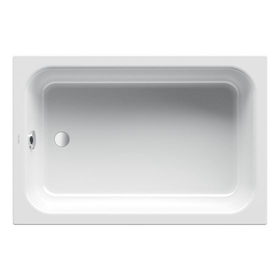 Bette Delta Duschwanne Calypso 1000x800x280/30mm Rechteck Unterbau BetteGlasur Plus GT-Stahl