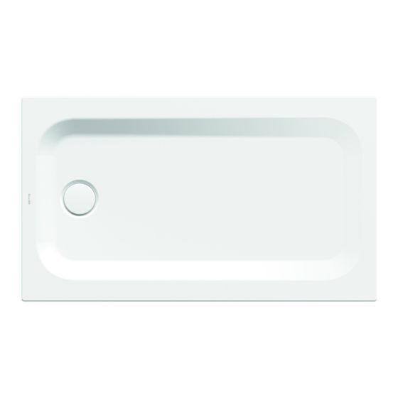 Bette Ultra Duschwanne Moosgrün 1300x700x35/30mm BetteGlasur Plus Rechteck GT-Stahl