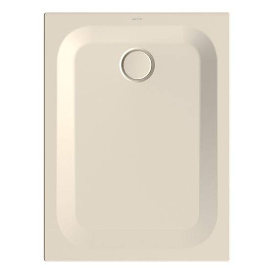 Bette Ultra Duschwanne Pergamon 1000x750x25mm Rechteck mit Wannenträger GT-Stahl