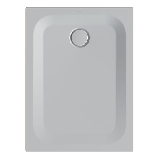 Bette Ultra Duschwanne Flanell 1000x750x25mm Rechteck mit Wannenträger GT-Stahl