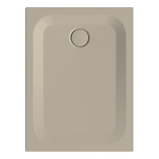 Bette Ultra Duschwanne Cashmere 1000x750x25mm Rechteck mit Wannenträger GT-Stahl