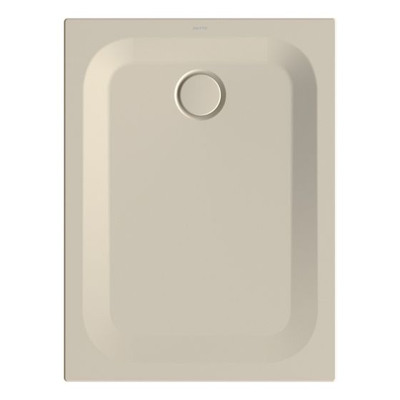 Bette Ultra Duschwanne Beige 1000x750x25mm Rechteck mit Wannenträger GT-Stahl