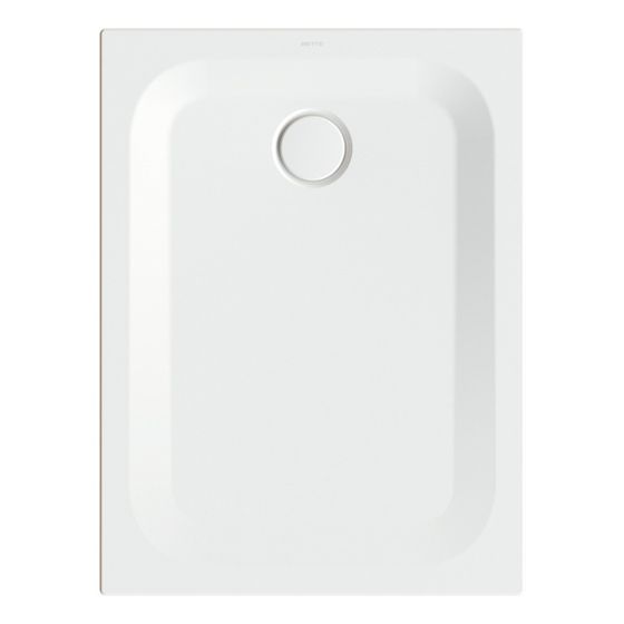 Bette Ultra Duschwanne Snow 1000x750x25mm Rechteck mit Wannenträger GT-Stahl