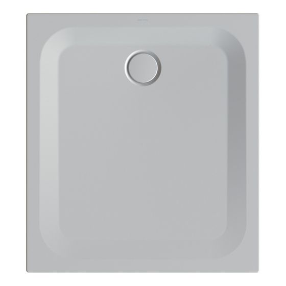 Bette Ultra Duschwanne Flanell 1000x900x25/30mm Rechteck mit Minimum-Träger GT-Stahl
