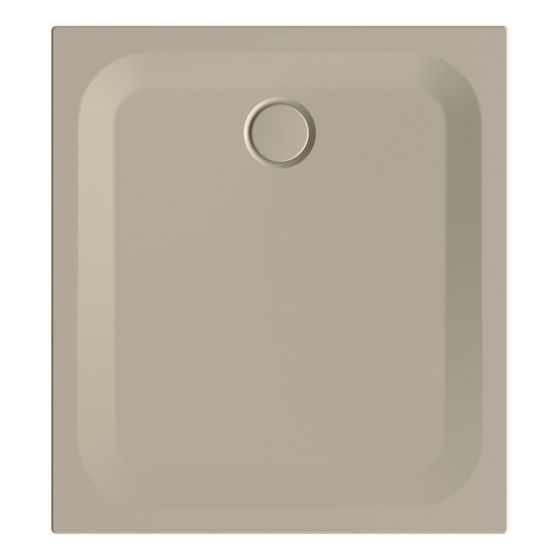 Bette Ultra Duschwanne Cashmere 1000x900x25/30mm BetteAntirutsch Pro Rechteck Unterbau GT-Stahl