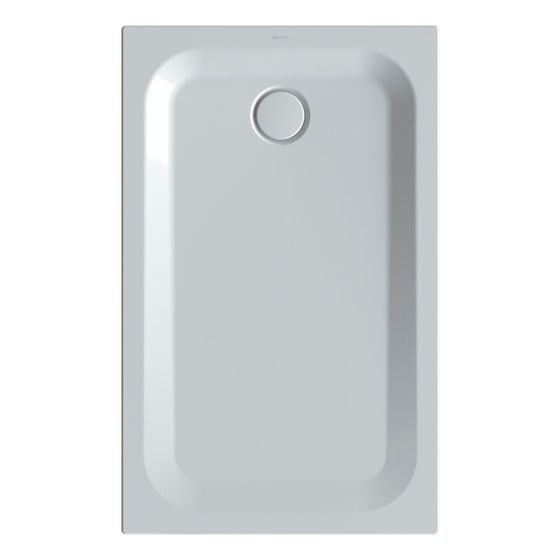 Bette Ultra Duschwanne Manhattan 1200x750x35mm Rechteck mit Wannenträger GT-Stahl